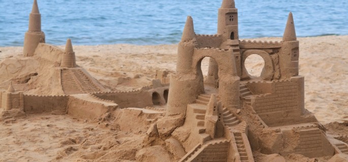 Sand Castle Contest ­ – Glen Island Beach