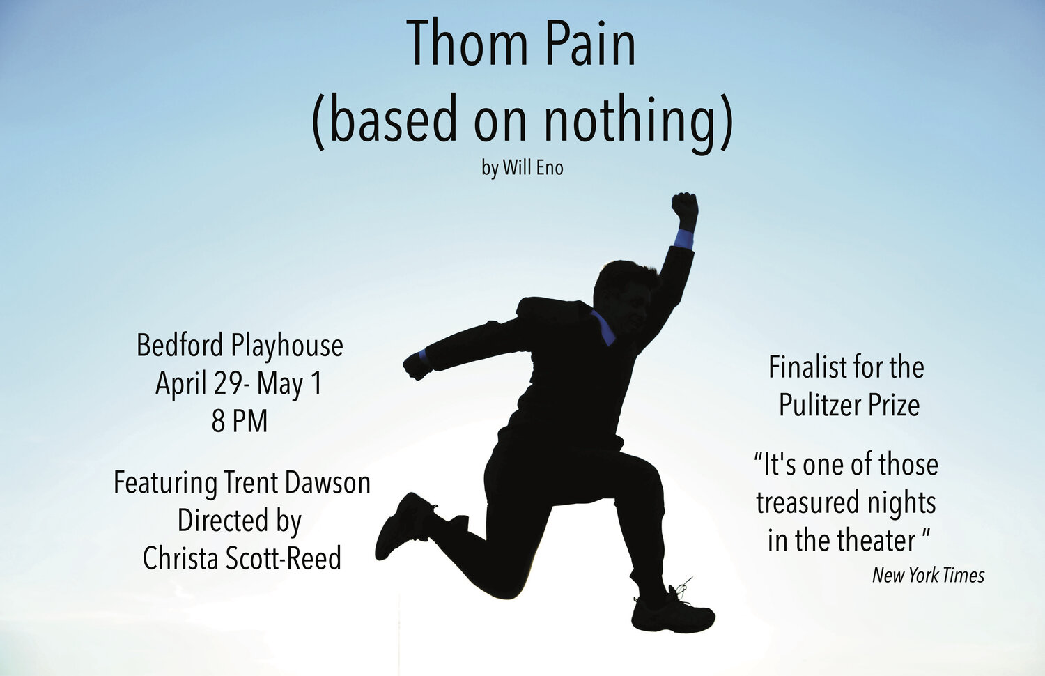 Live Theatre @ BPH: Thom Pain (based on nothing)