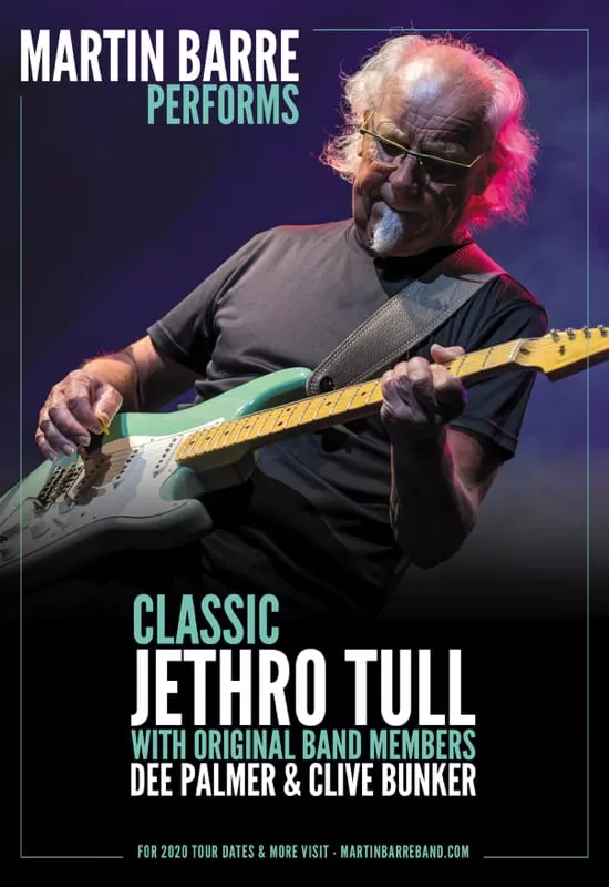 Martin Barre performs Jethro Tull @ The Ridgefield Playhouse