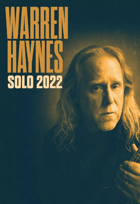 Warren Haynes at The Ridgefield Playhouse