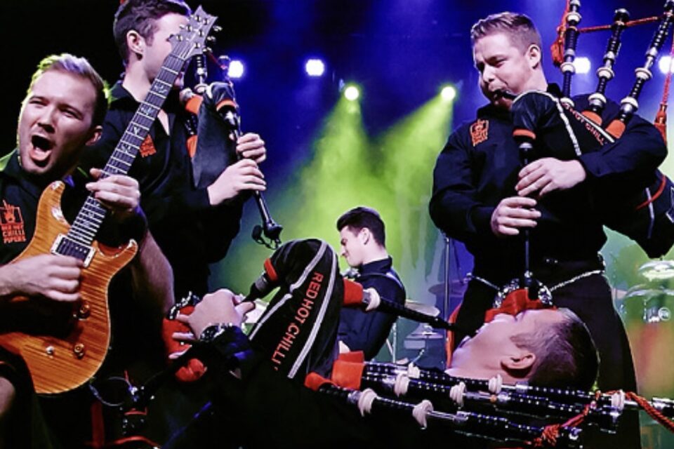 The Red Hot Chili Pipers at The Tarrytown Music Hall