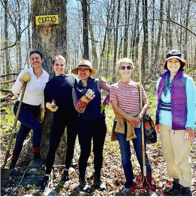 Gather your friends and neighbors and come out and help restore the trails on our annual community-wide Volunteer Clean-Up Day. Volunteers will be divided into teams (easy / medium / hard work levels) and assigned one of many trail locations around town for a 90-minute clean-up effort -- followed by a group lunch hosted at the home of a BRLA board member.