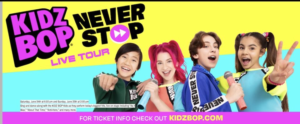 Kidz Bop Never Stop at The Stamford Place - What To Do