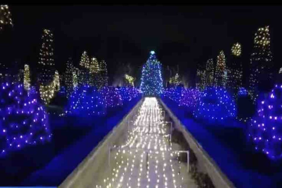 Untermeyer Gardens Conservancy Grand Holiday Illumination 2023